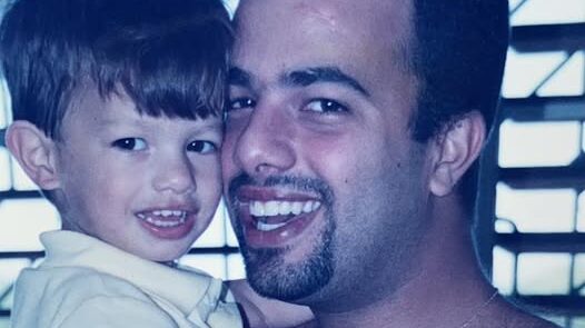 Héctor Ferrer Santiago y su padre, Héctor Ferrer