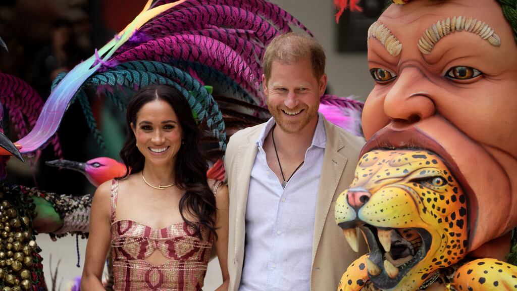 Harry y Meghan en Colombia