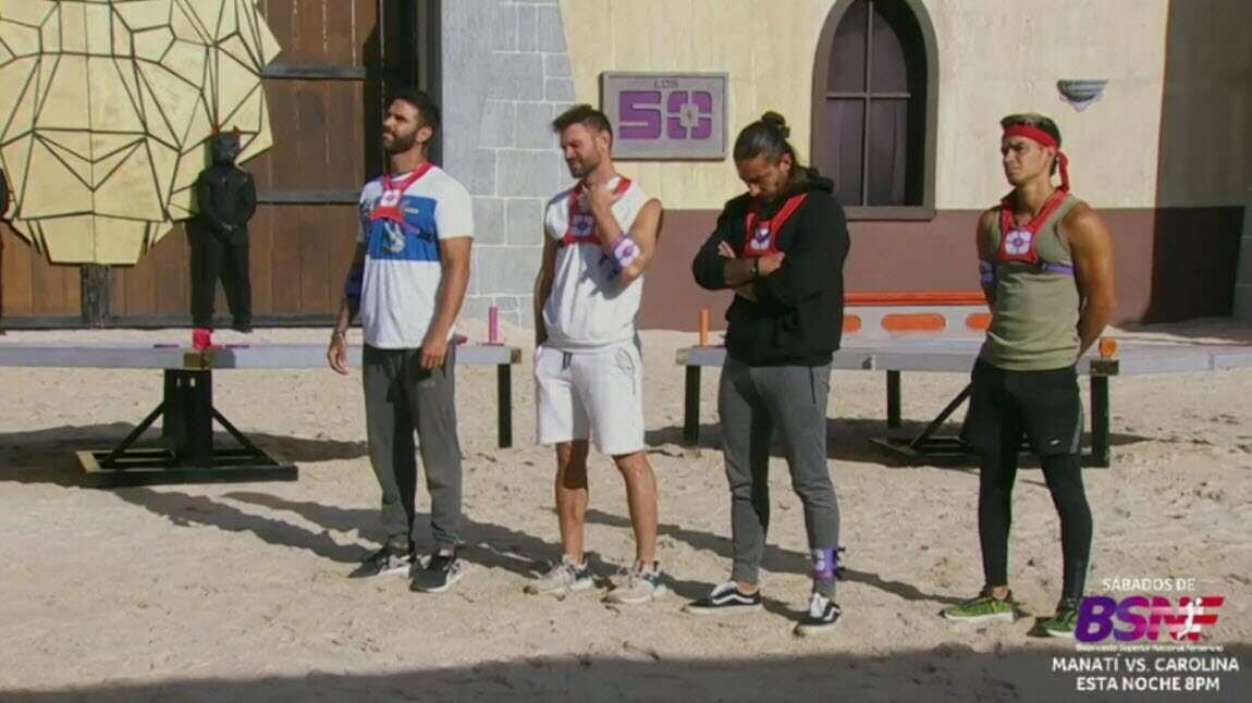 Fernando, Rafael, "Potro" y Brandon quedaron sentenciados el pasado viernes.