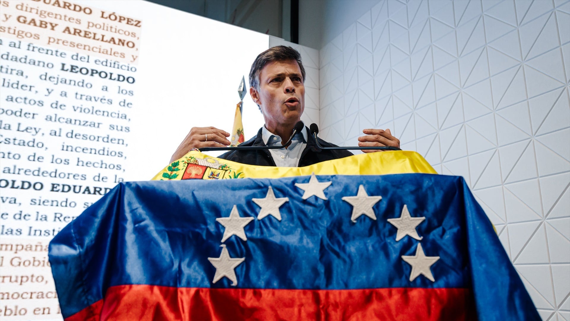 Leopoldo López responde a la solicitud del régimen venezolano de retirarle la nacionalidad