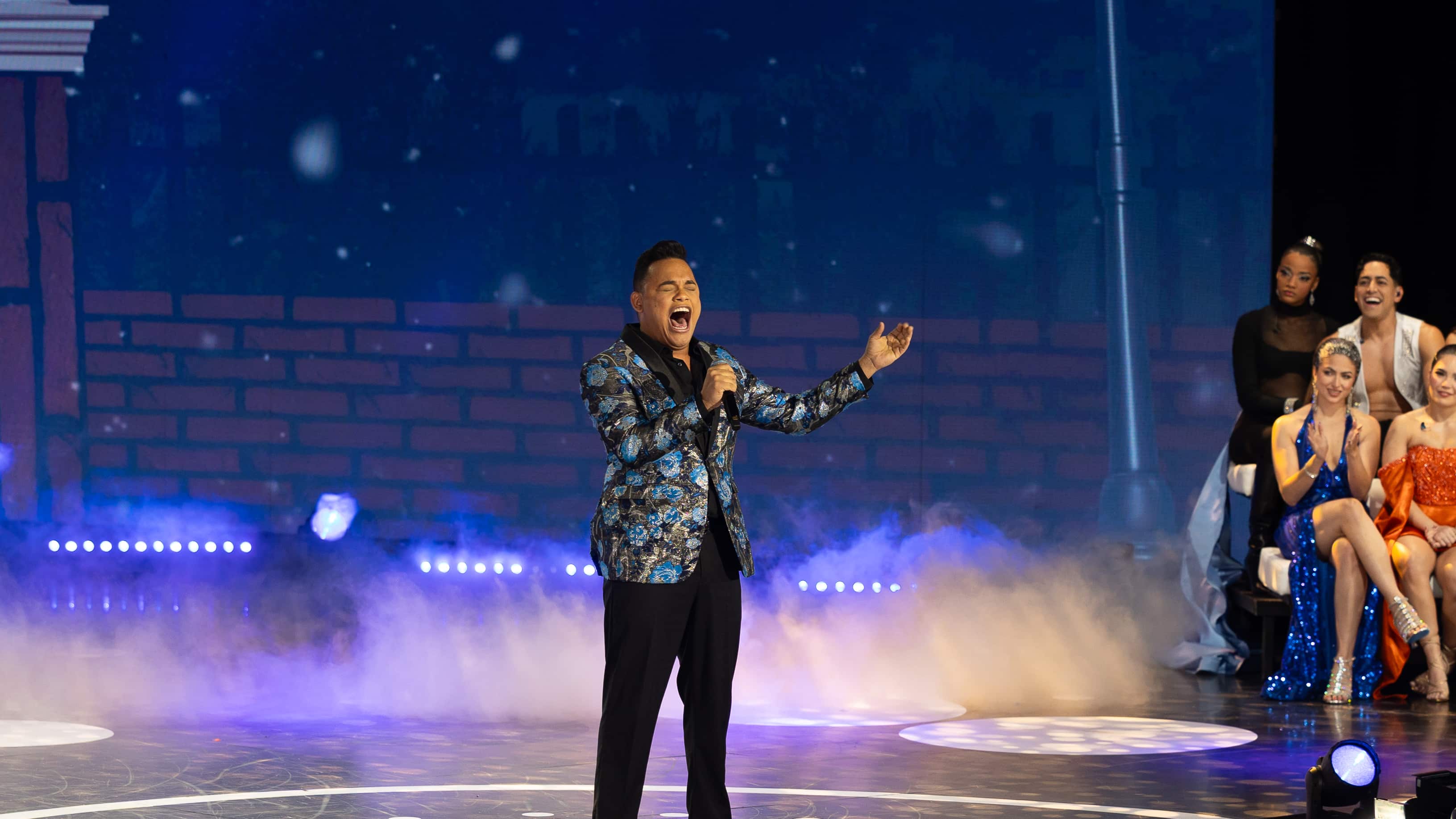 Cristian Diana en la décima gala de "Objetivo Fama 2025".