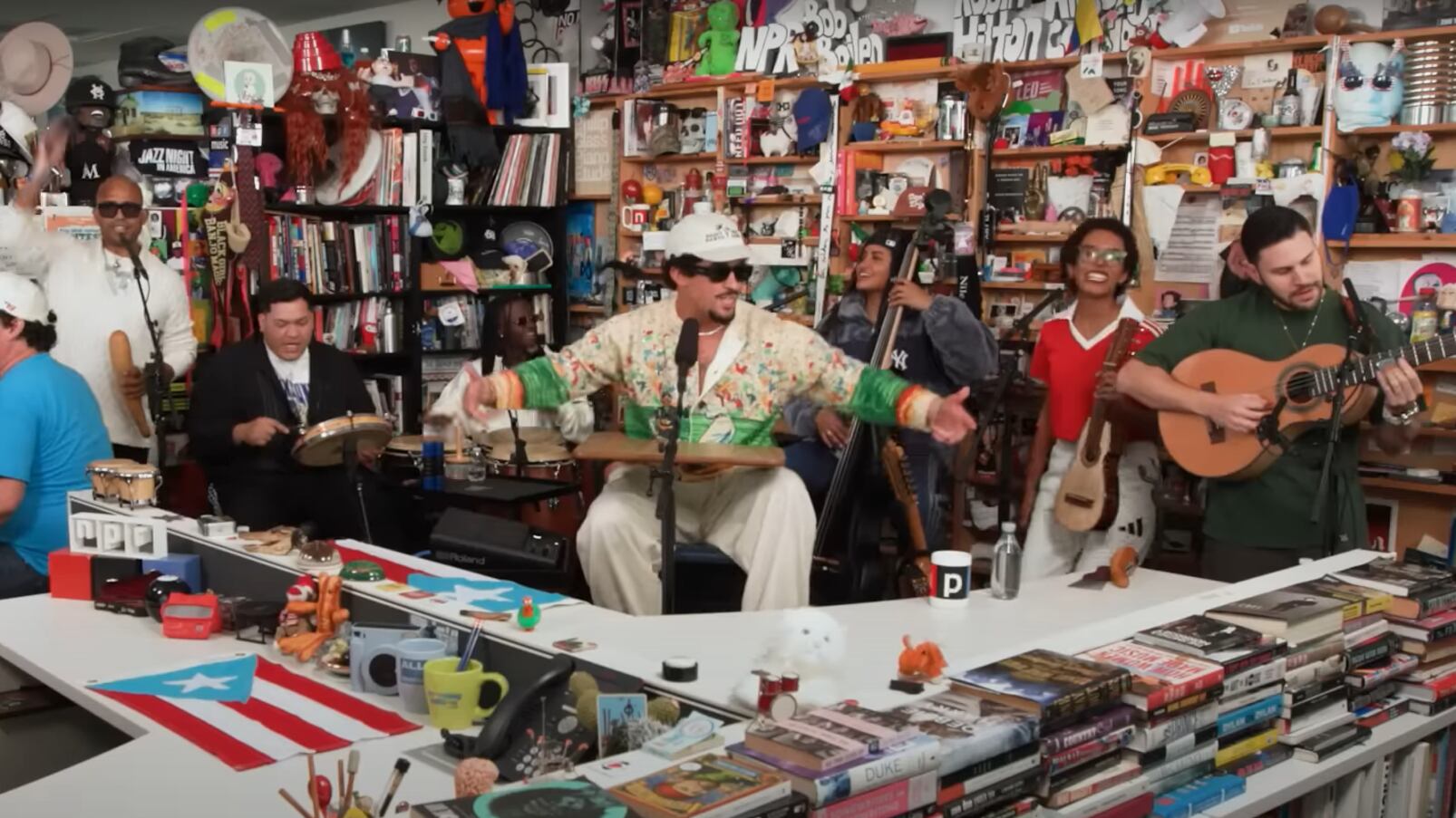 Bad Bunny y su Tiny Desk Concert