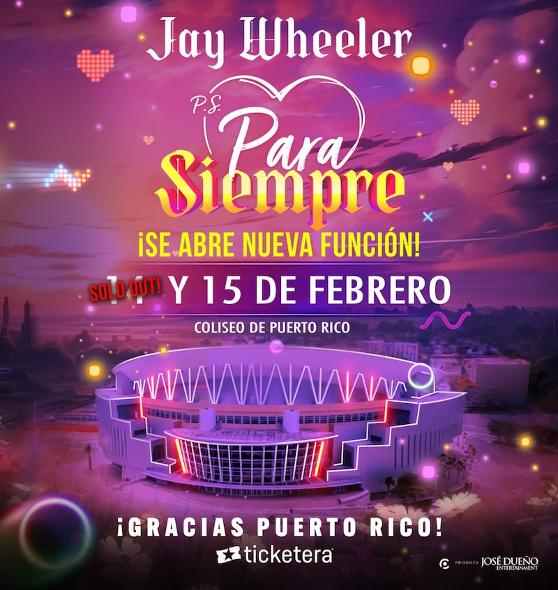 Jay Wheeler abre segunda función para su concierto en el Choliseo