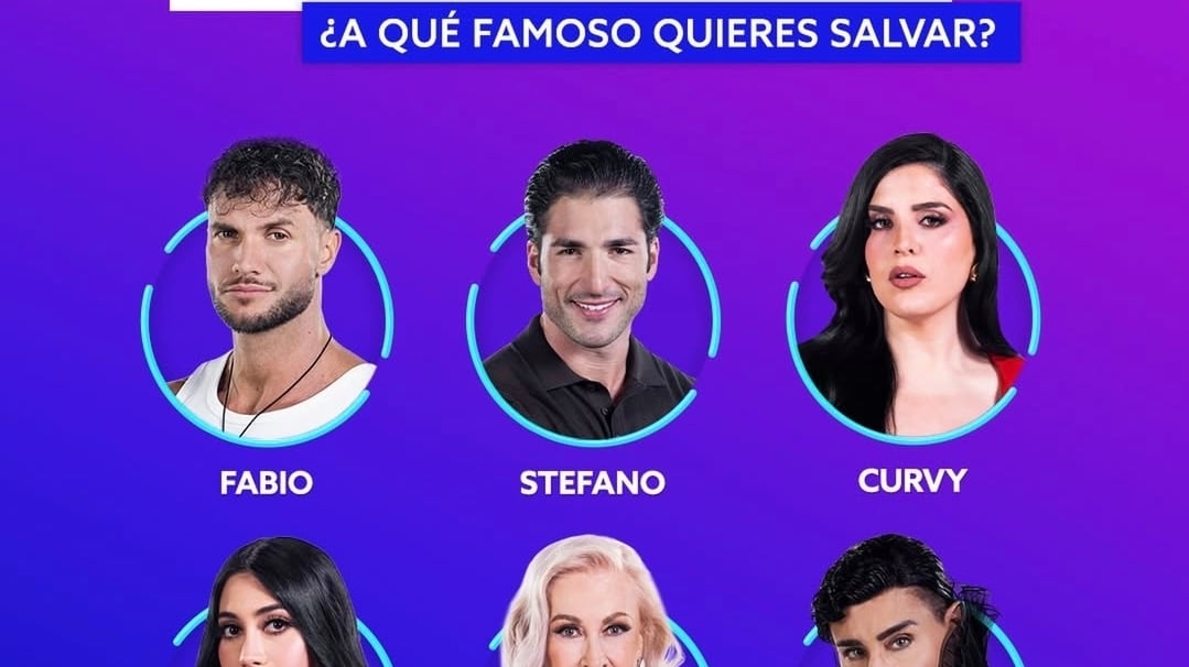 Nominados de la sexta semana.