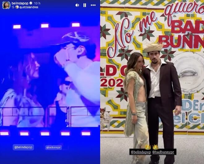 La cantante mexicana se convirtió en protagonista de la noche al recibir una dedicatoria de Bad Bunny en vivo.