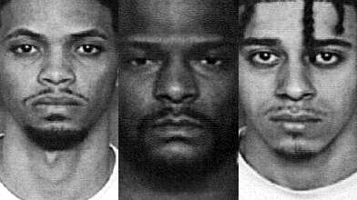 Jason Mejías Montilla, Adelson Pérez Montilla y David López Sandoval.