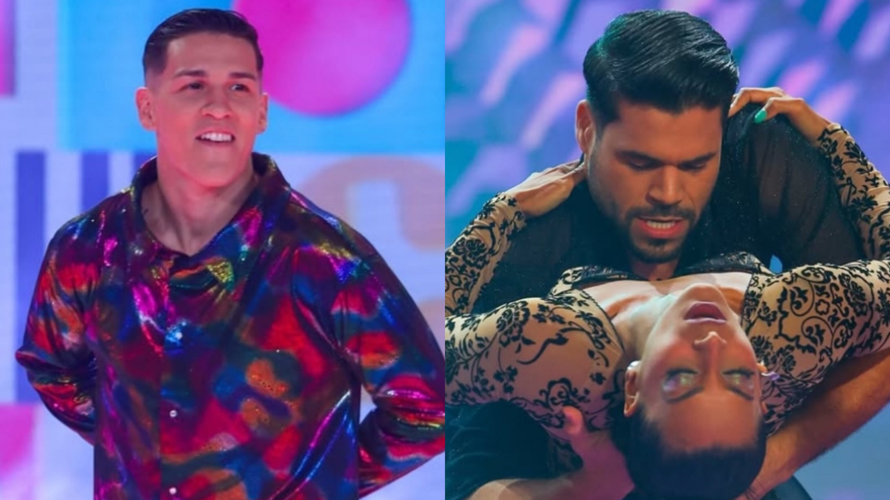 Juan Zayas y Bri en sus últimas presentaciones en la competencia.