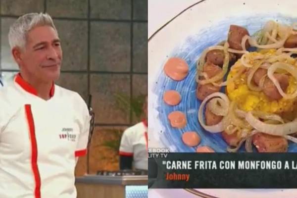 Johnny Lozada recibe fuertes críticas por su mofongo con carne frita en “Top Chef VIP 2″
